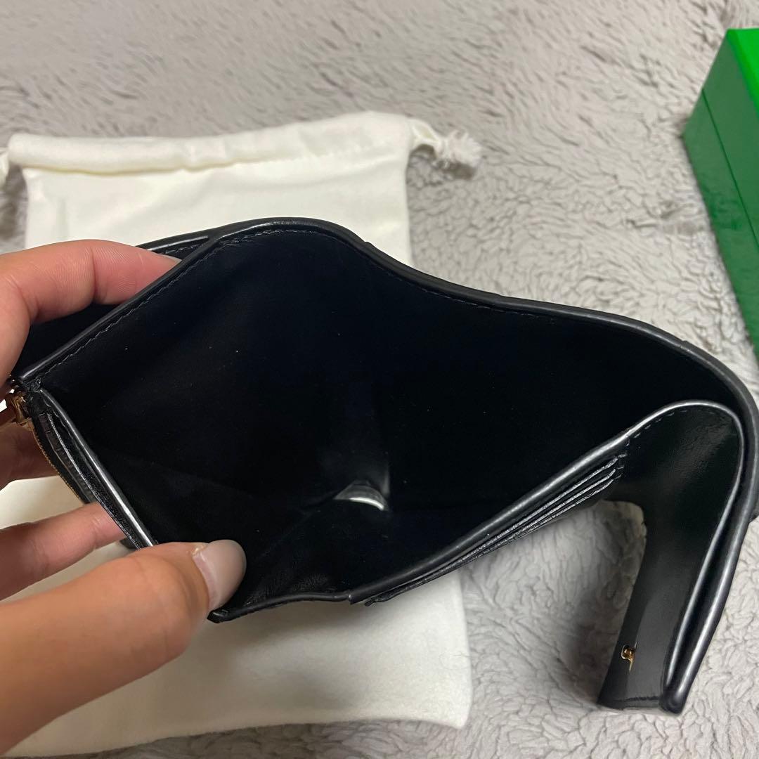Bottega Veneta 三つ折り財布 ブラック