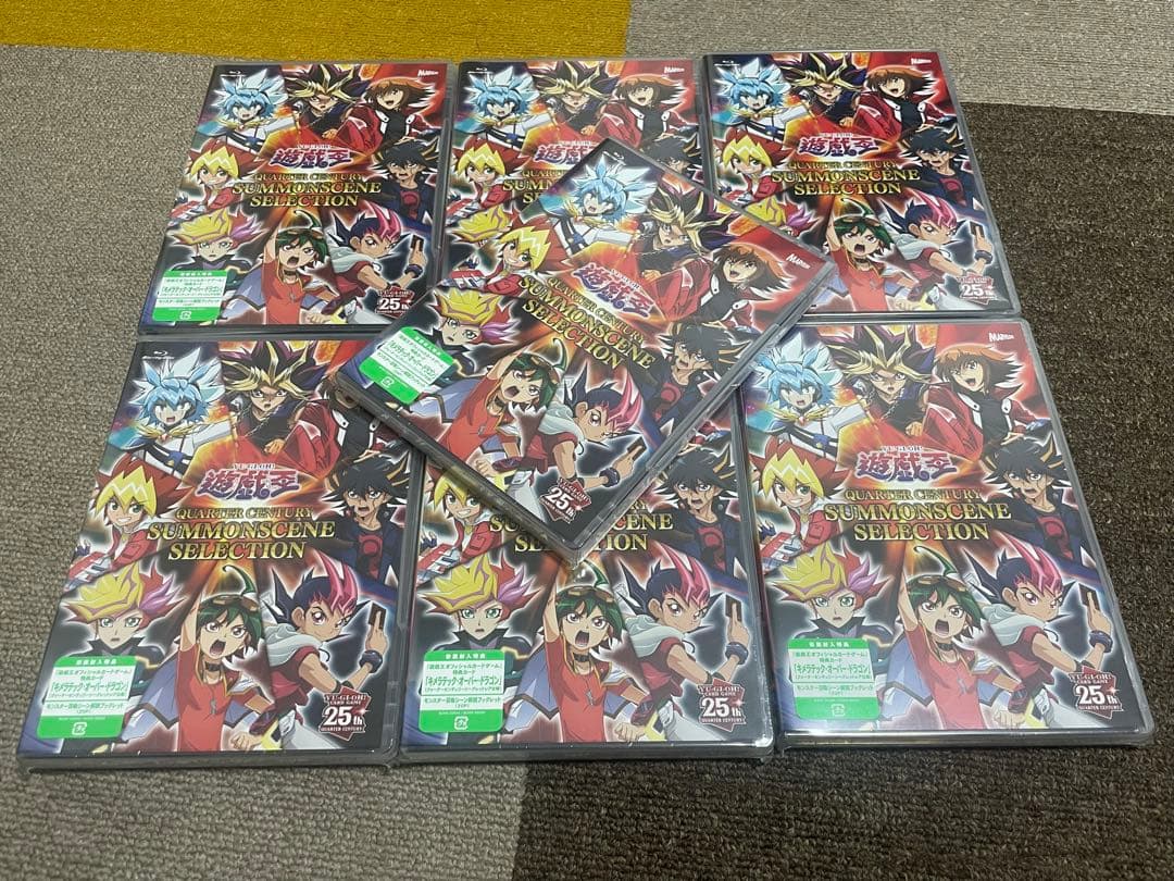 遊戯王 Blu-ray 新品、初回特典付7個+おまけ、中古開封済み初回特典付3個