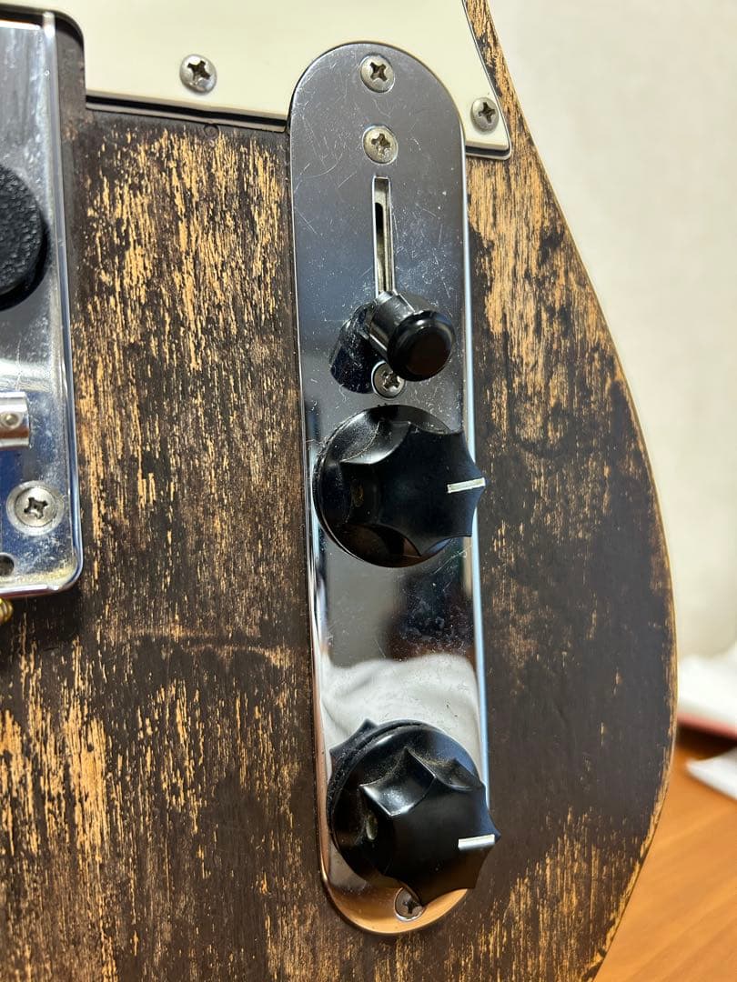 テレキャスター コンポーネント ギター　レリック