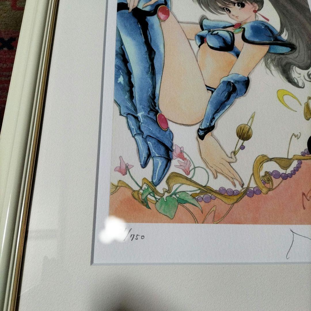 【真作】【WISH】いのまたむつみ「翔幻夢」ミクストメディア 直筆サイン