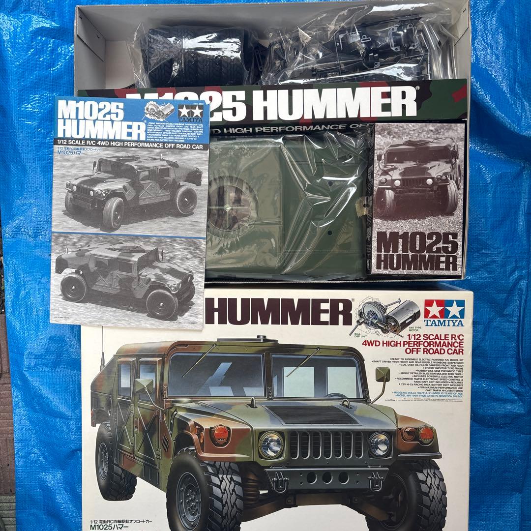 T*i様 TamiyaM1025 Hummer 1/12 RCカーベアリング付き
