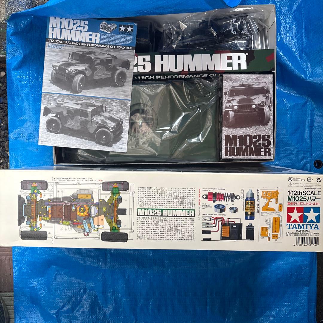 T*i様 TamiyaM1025 Hummer 1/12 RCカーベアリング付き