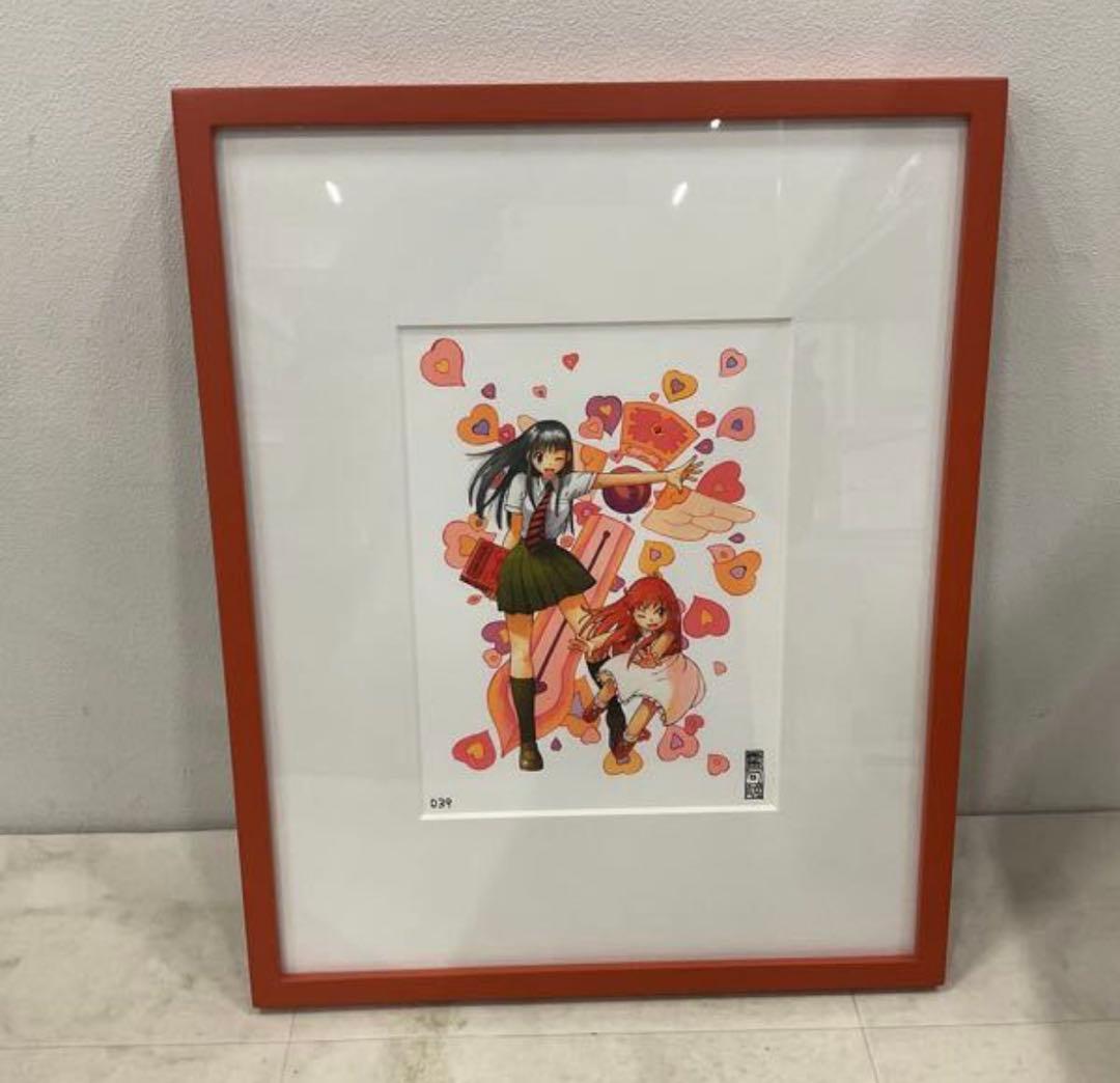 金色のガッシュ!!と雷句誠原画展 金色のガッシュ!! ティオ&恵 複製原画