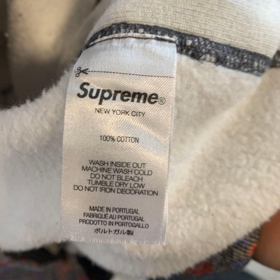 【s.t260】Supreme JUNYA WATANABE 花柄フーディー