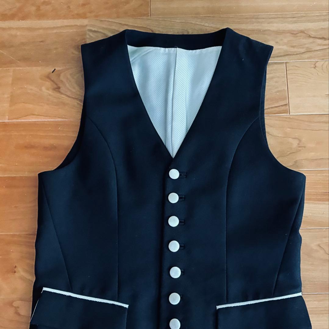 極美品　宮下期　NUMBER NINE ナンバーナイン ベスト　ジレ　黒　L