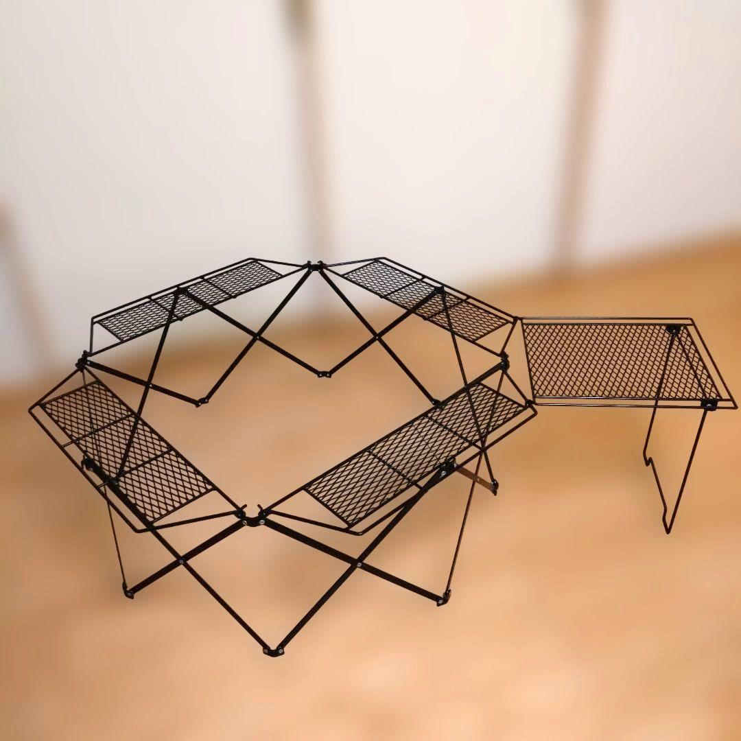 ネイチャートーンズ オクタゴンファイヤーテーブル オプションテーブル付き