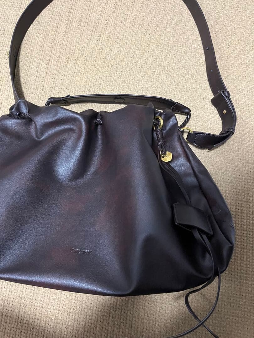 Songmont 黒いショルダーバッグ
