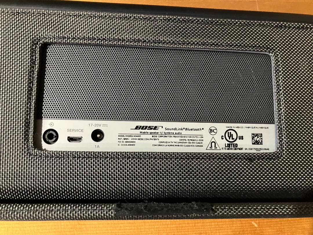 Bose SoundLink Bluetooth スピーカー 本体