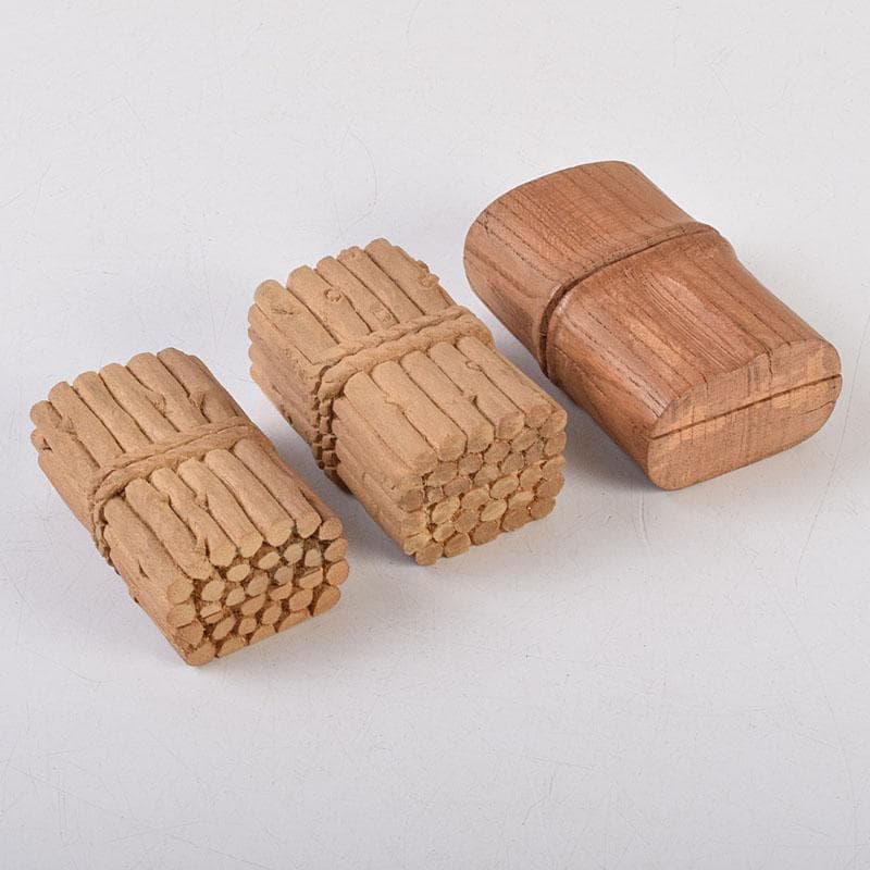 茶道具　木彫り　光銘　薪香合　舟香合など　５点まとめて　V　R9286