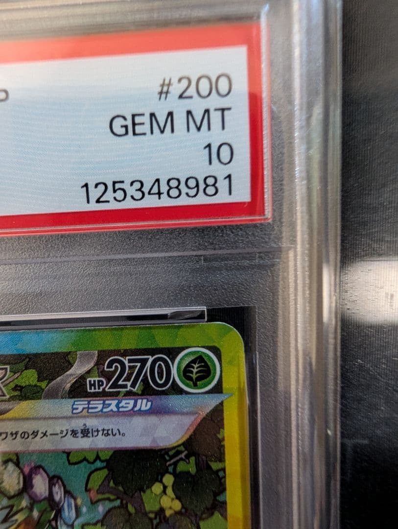 M*i様 リーフィアex SAR PSA10 テラスタルフェスex 200/18