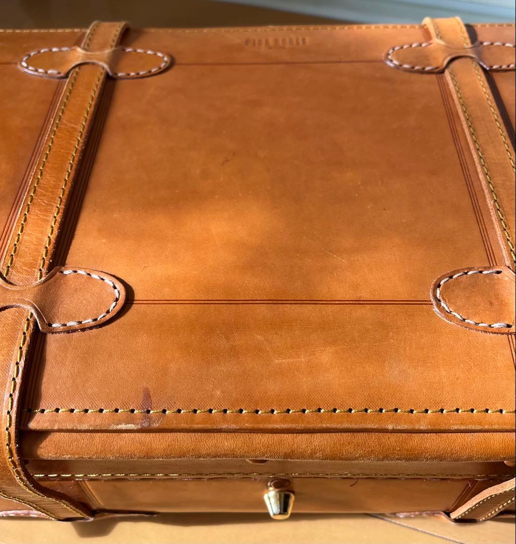 ピンクハウス　革　トランク