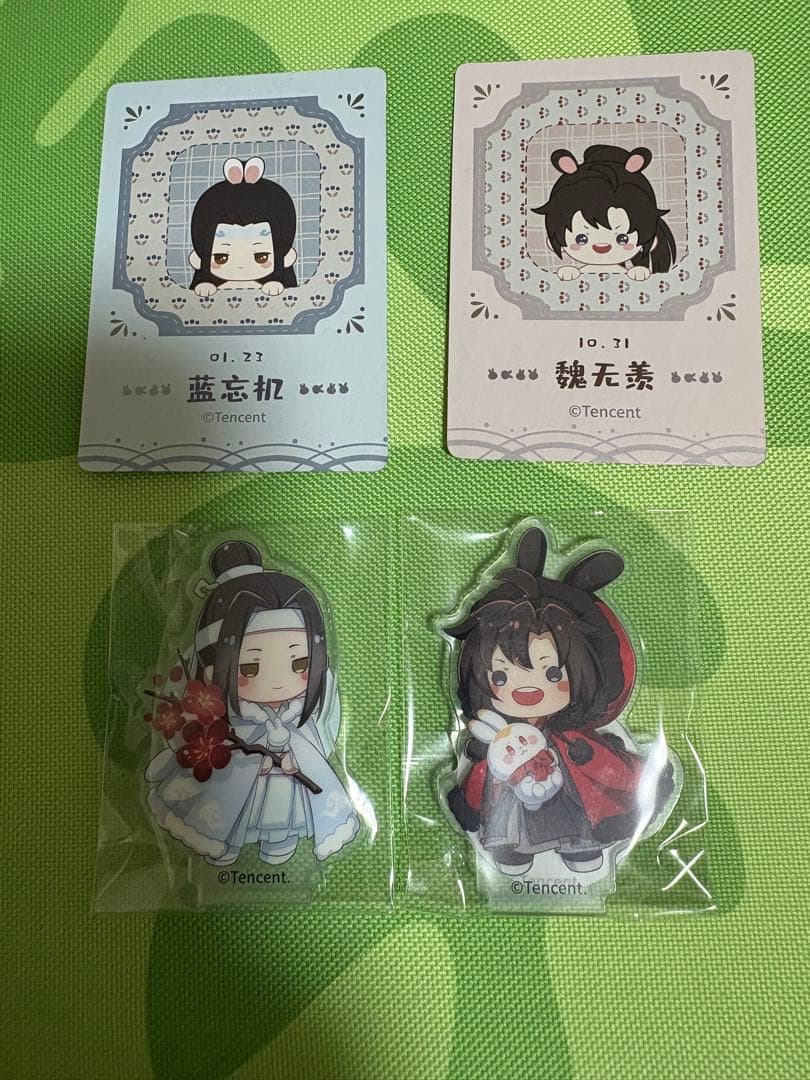 魔道祖師 kazeぬい 10cm 魏無羨&藍忘機 セーラー服