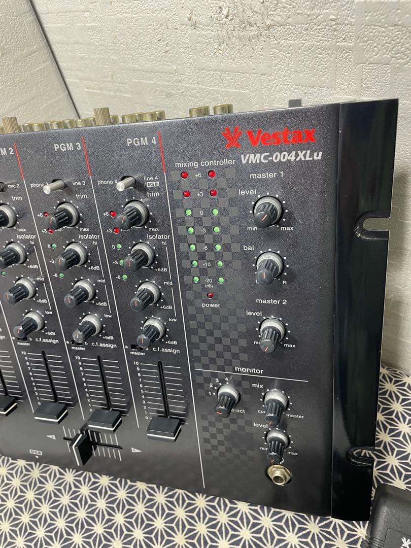 VESTAX ベスタクス　VMC-004XLu TUB-1 メンテナンス