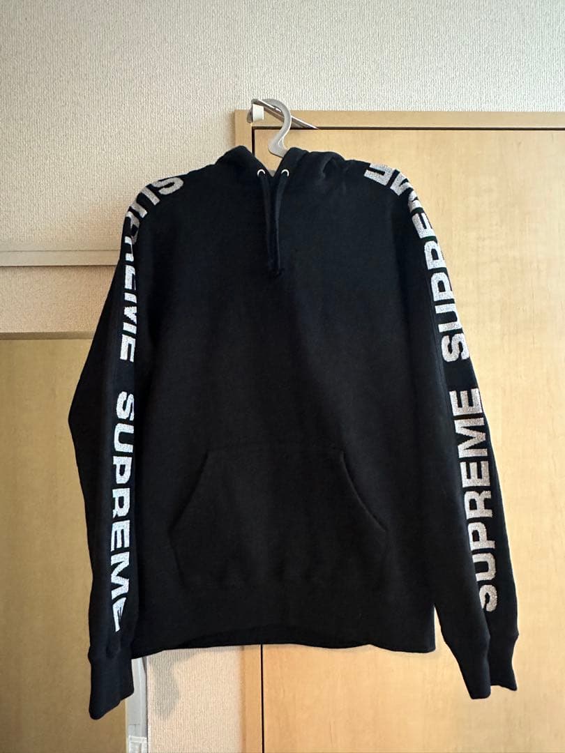 トップス supreme llic Rib hooded sweatshirt S