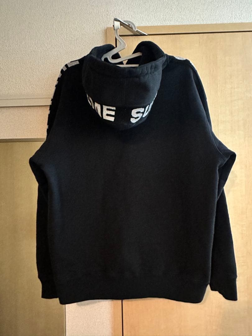 トップス supreme llic Rib hooded sweatshirt S
