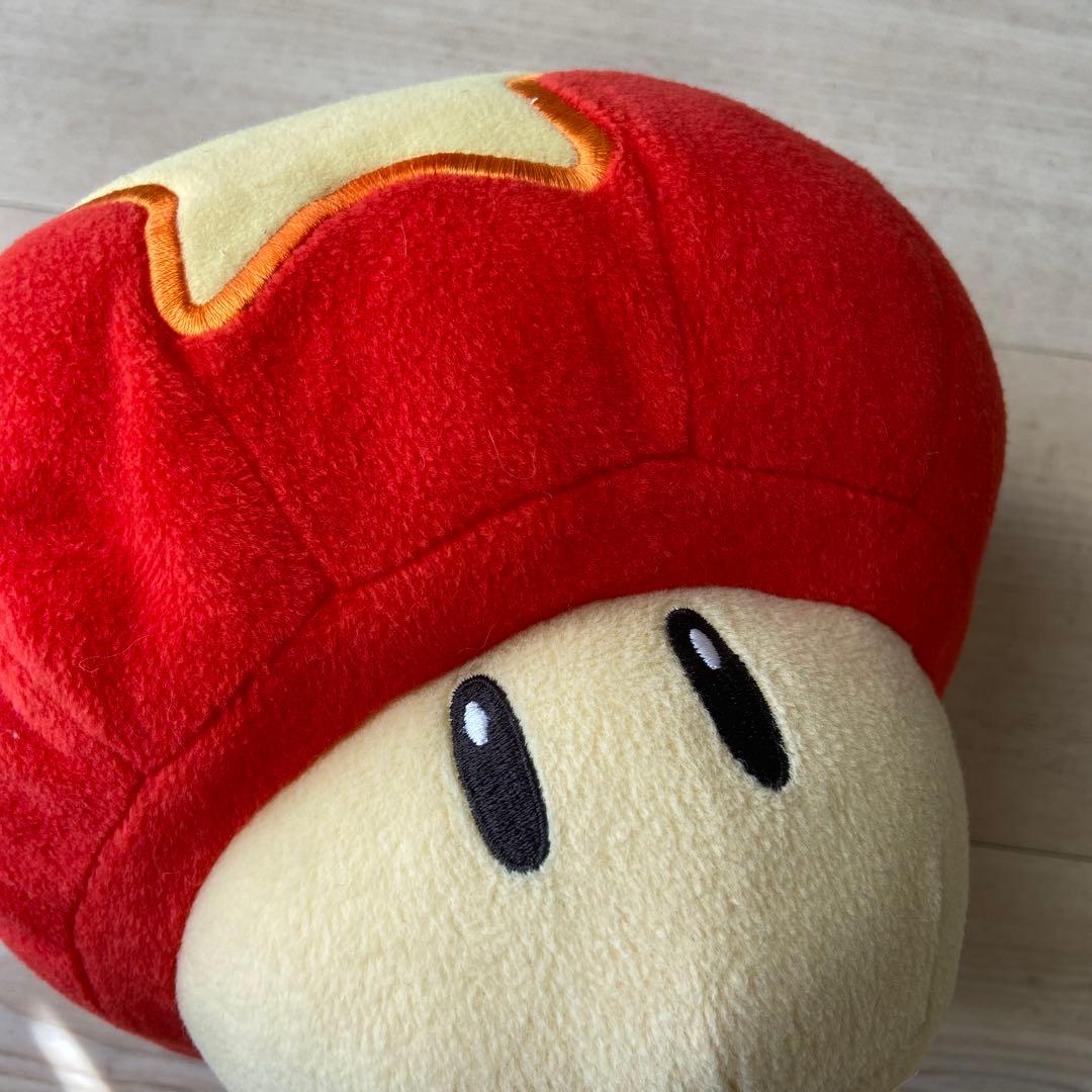 マリオギャラクシー　ライフアップキノコ ぬいぐるみ　平成レトロ　当時　レア　希少