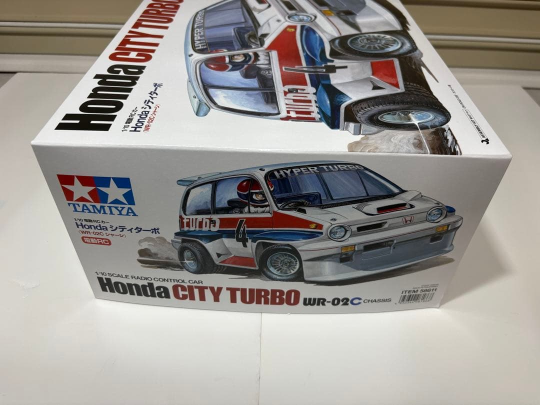 タミヤ RC ホンダ シティターボ 新品キット 58611