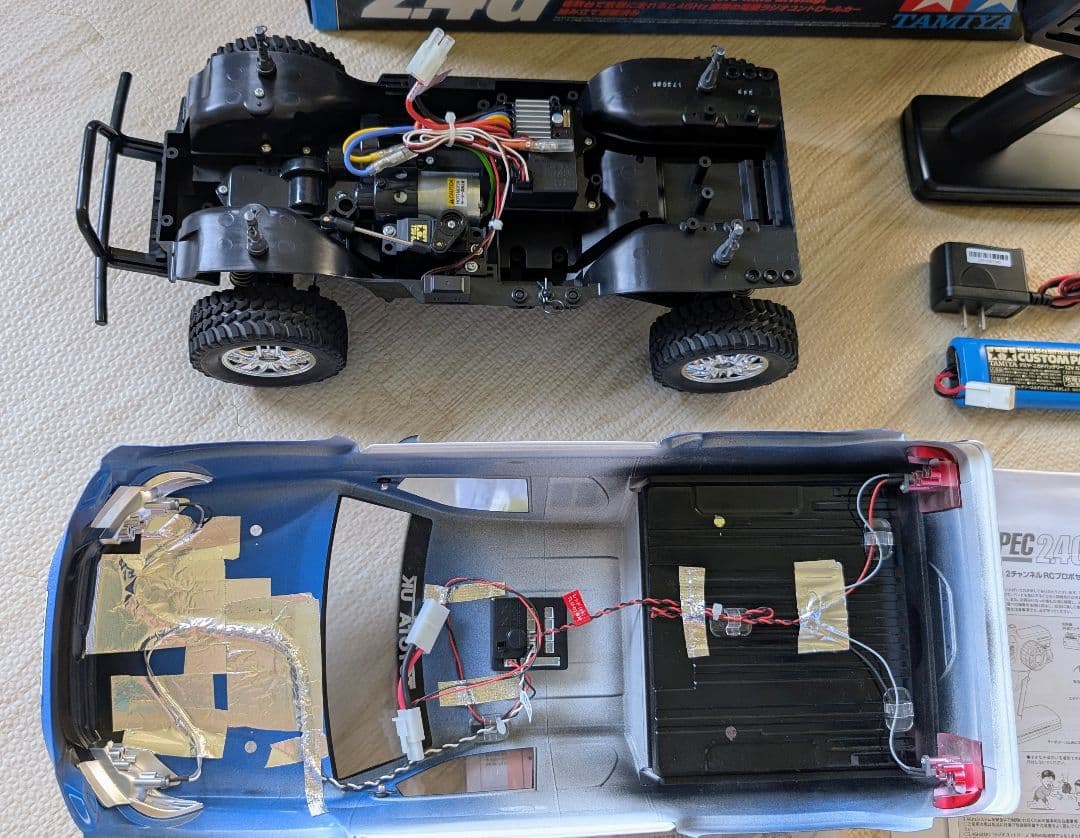 フルセット＋LED☆ハイラックス（CC01、4WD）☆