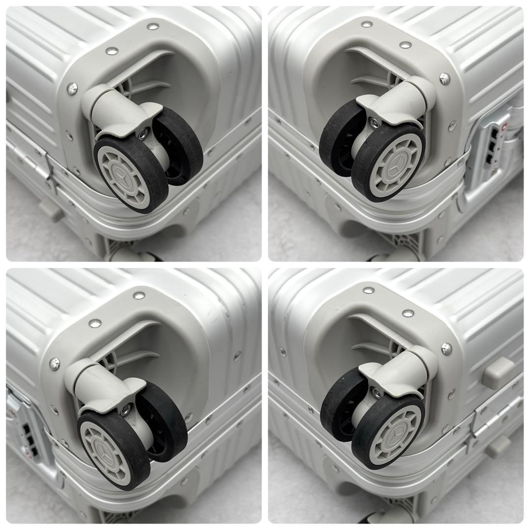 Mercedes Benz アルミスーツケース 32L 4輪 TSAロック搭載