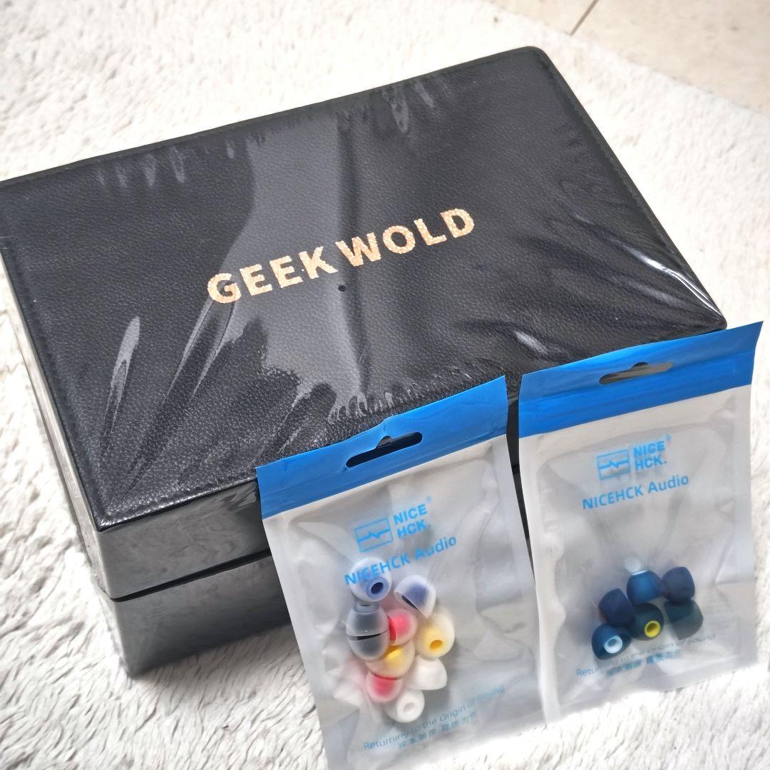 【新品未使用】GEEKWOLD GK20 PRO おまけ付き　有線イヤホン