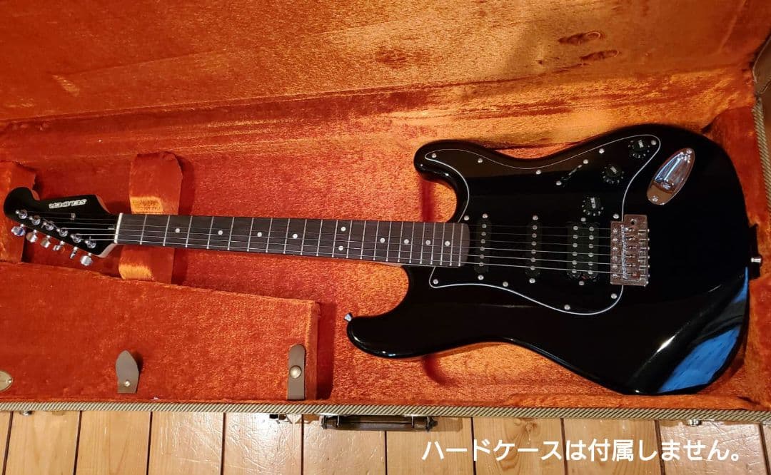 セルダー 【Selder】ストラト 黒 エレキギター SSH