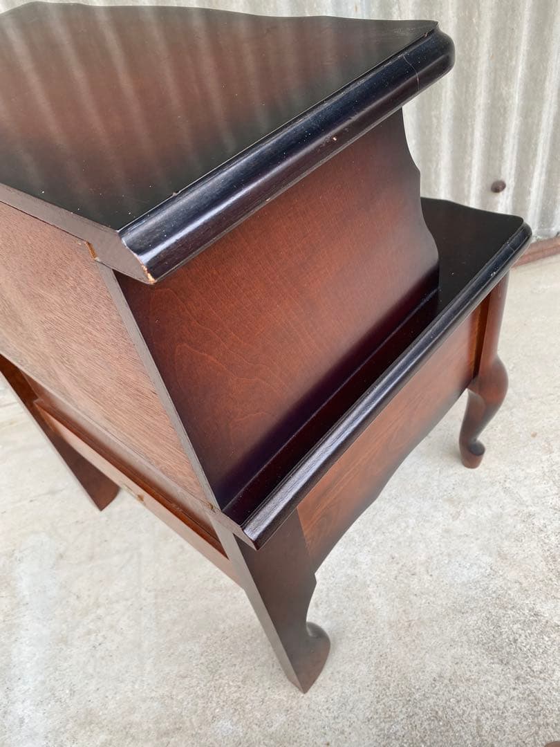 ヒカリ HIKARI 光製作所 チェスト　猫脚 サイドテーブル　電話台