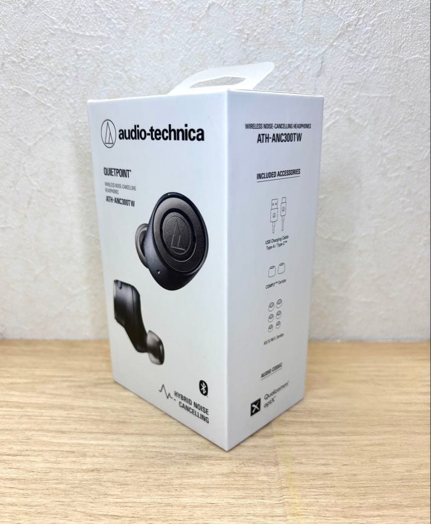 オーディオテクニカ ワイヤレス ノイキャン イヤホン ATH-ANC300TW