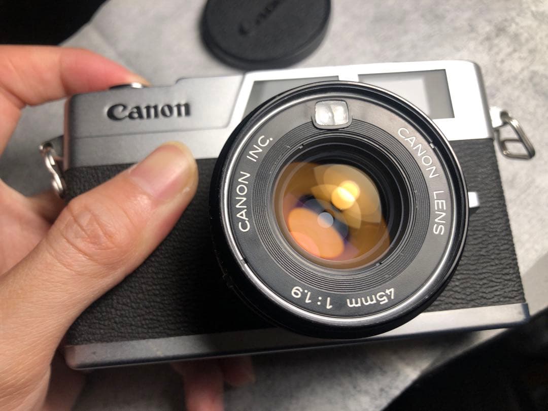 分解整備済 実用美品 Canon QL19 G-III フィルムカメラ 実写付き