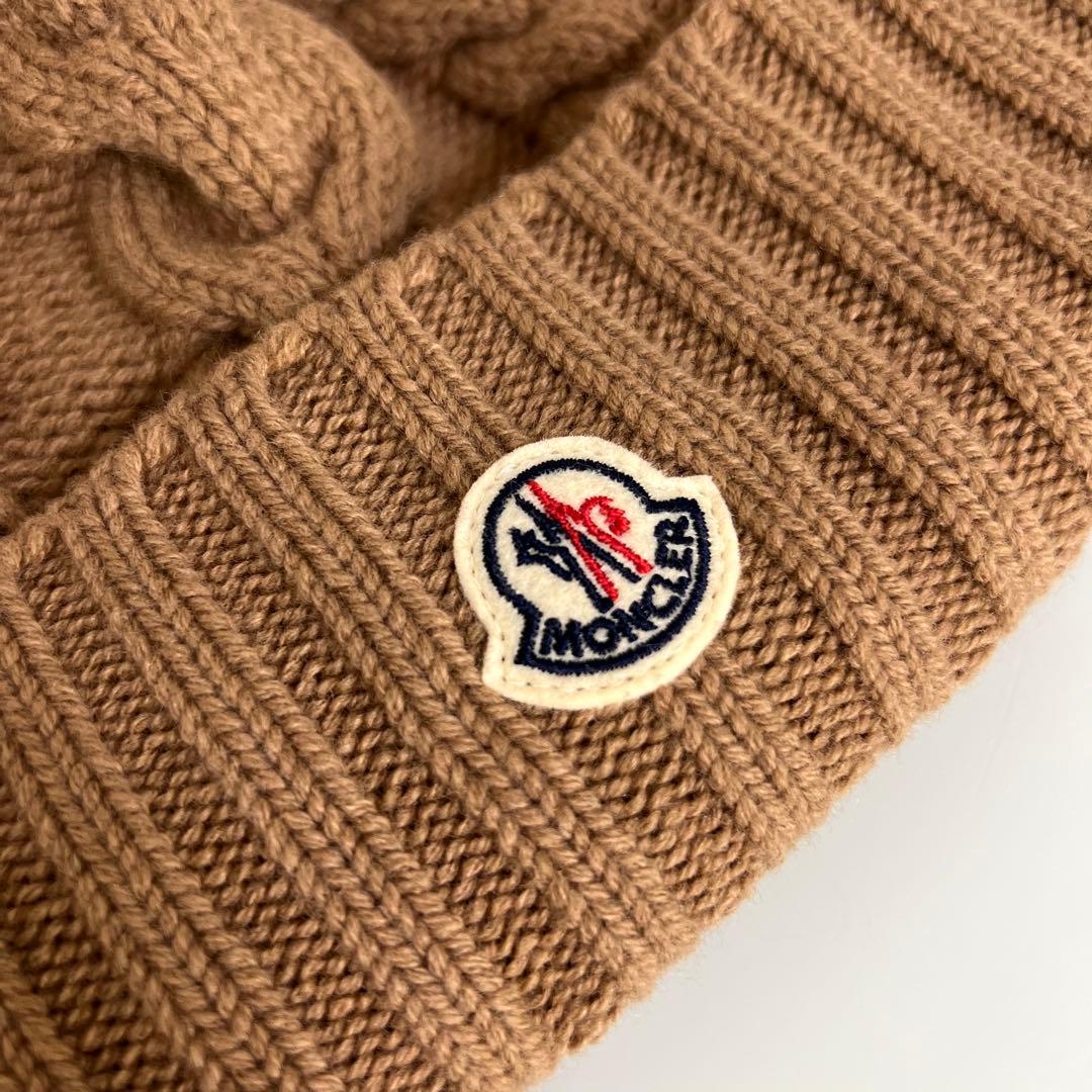 『極美品』MONCLER BERRETTO カシミヤ混 ニット帽