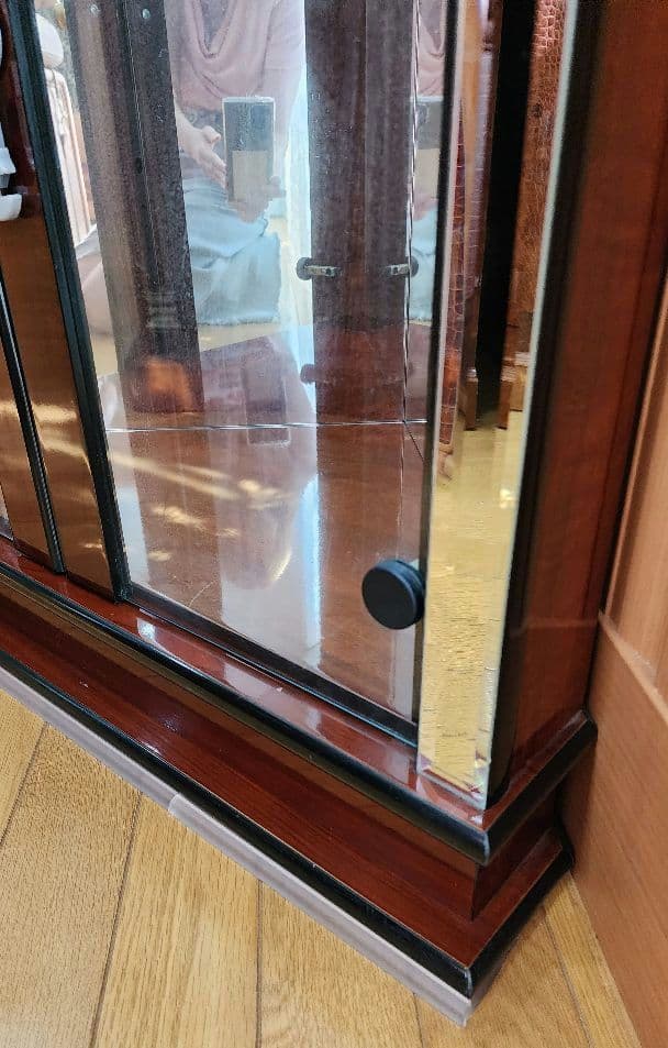 美品 飾り棚 キュリオケース コーナー家具