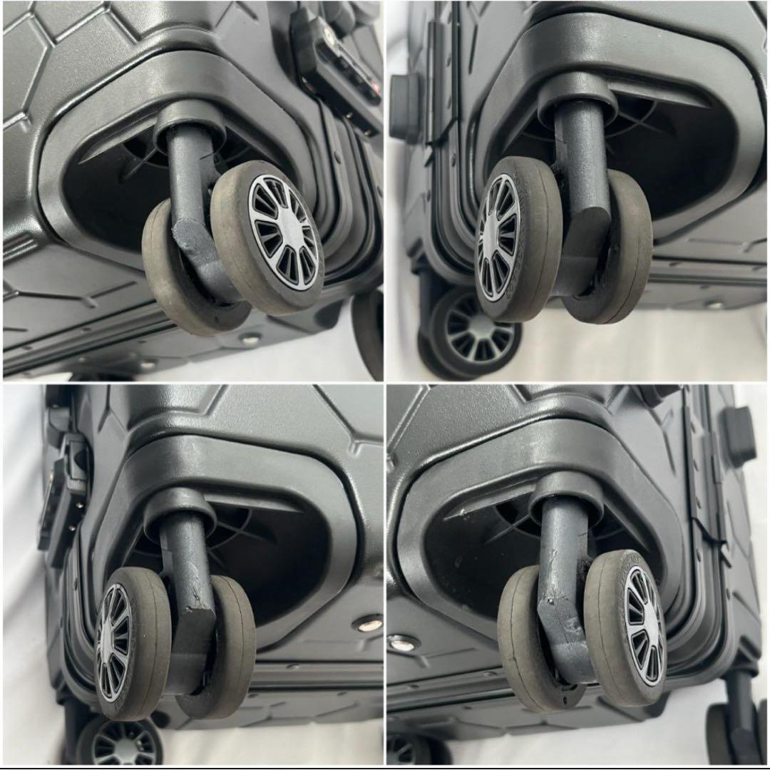 【新品】ボーラー スーツケース フレームタイプ ポリカーボネート 機内持込 黒