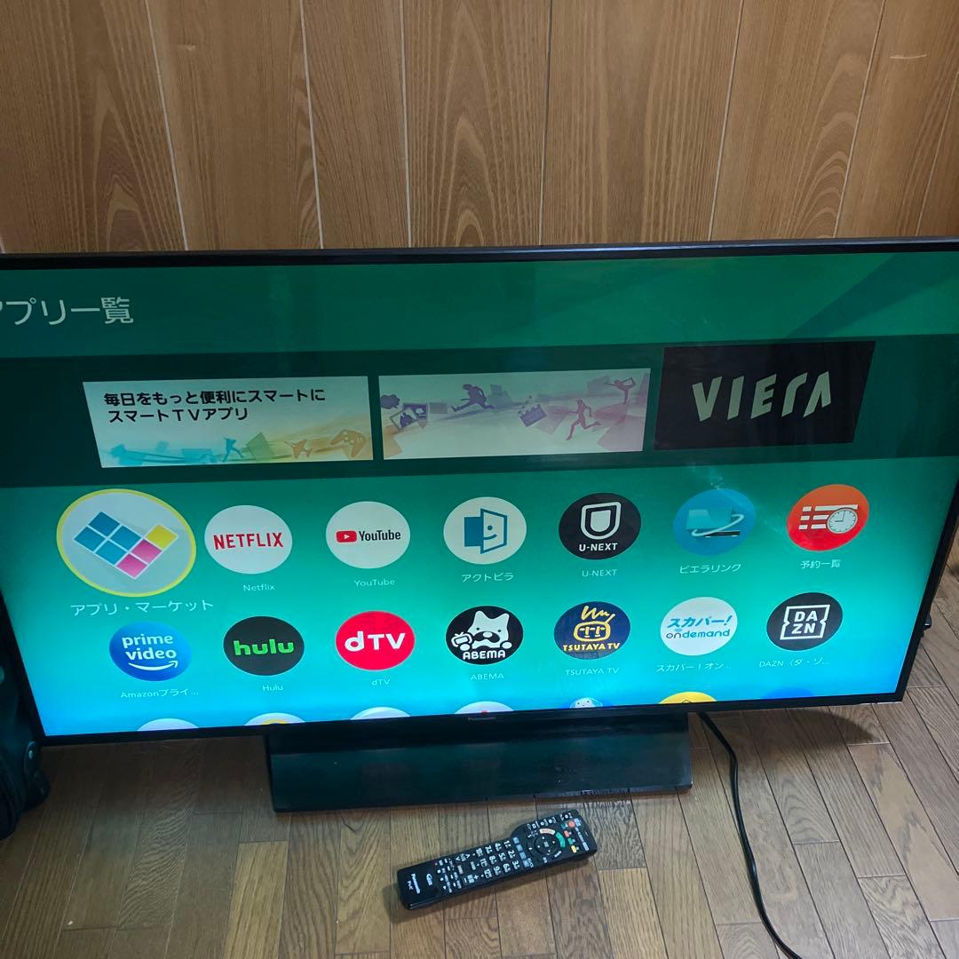 パナソニック 49V型 4K内蔵液晶テレビ TH-49GX855