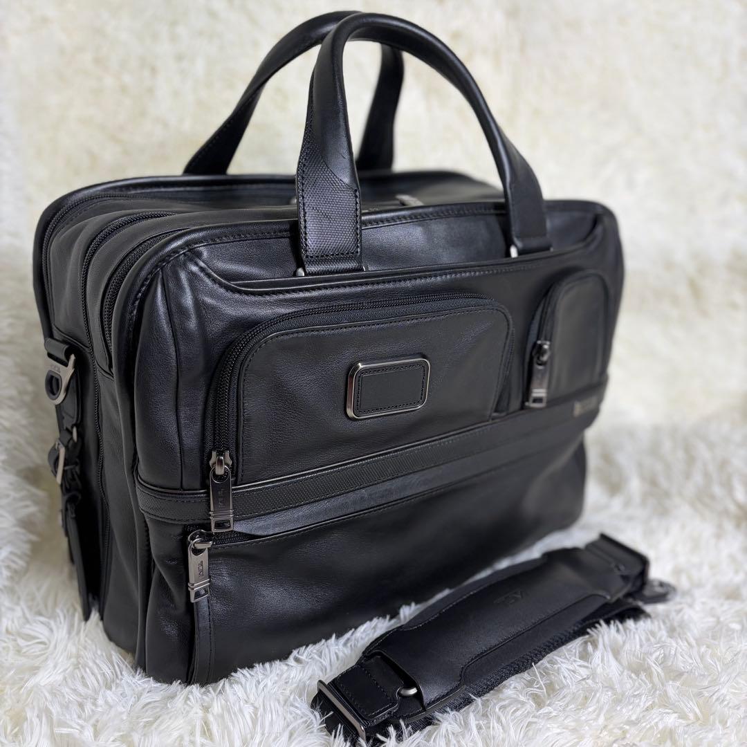 極美品 TUMI ALPHA3 EXP オーガナイザー ラップトップ ブリーフ