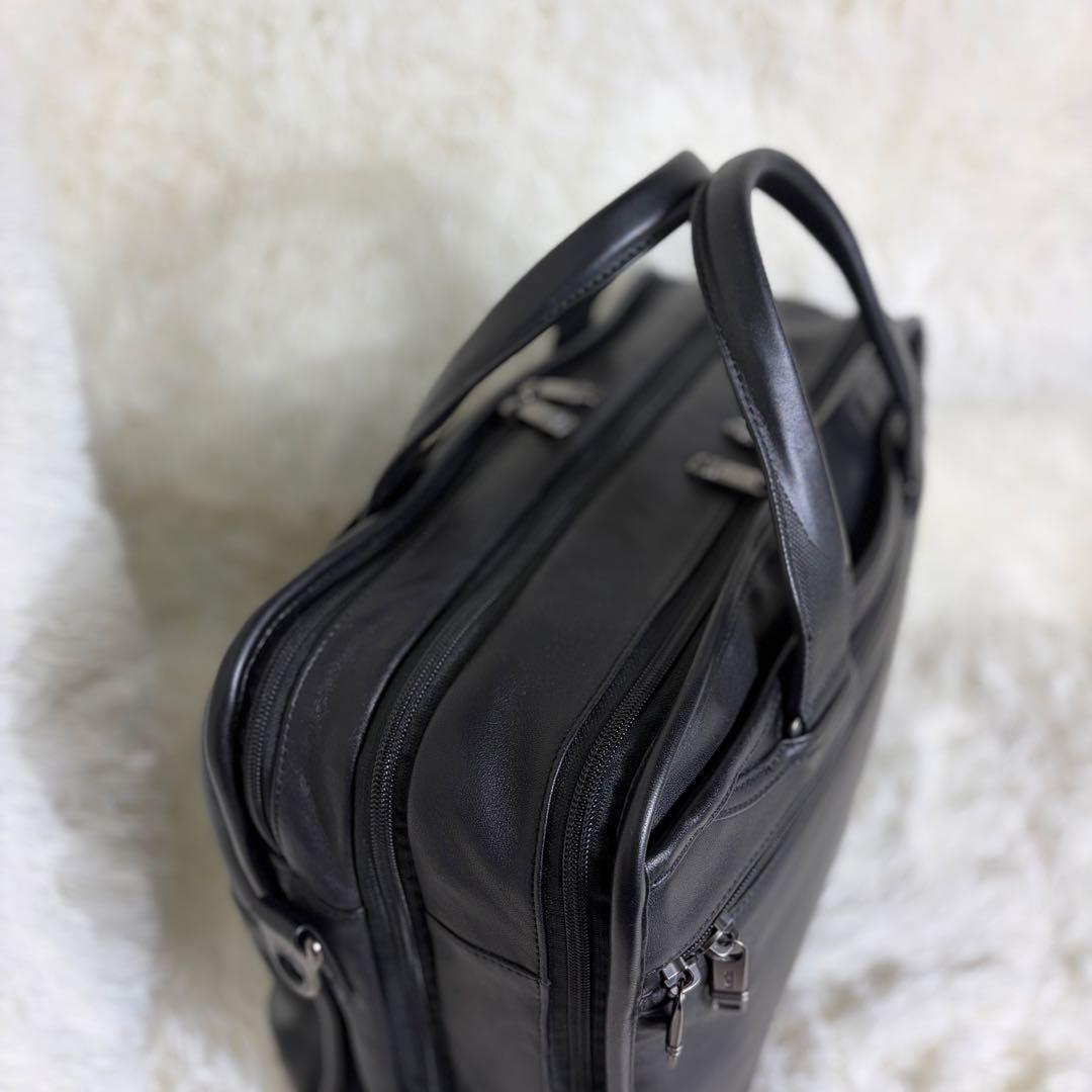 極美品 TUMI ALPHA3 EXP オーガナイザー ラップトップ ブリーフ