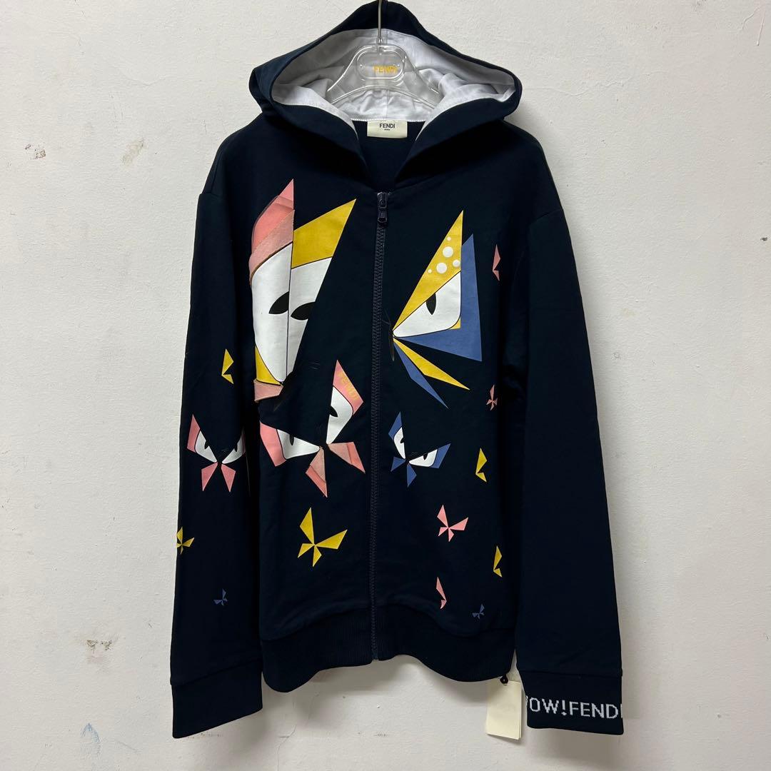 新品 高級ブランド FANDI フェンディ 子供服 モンスター パーカー 10A