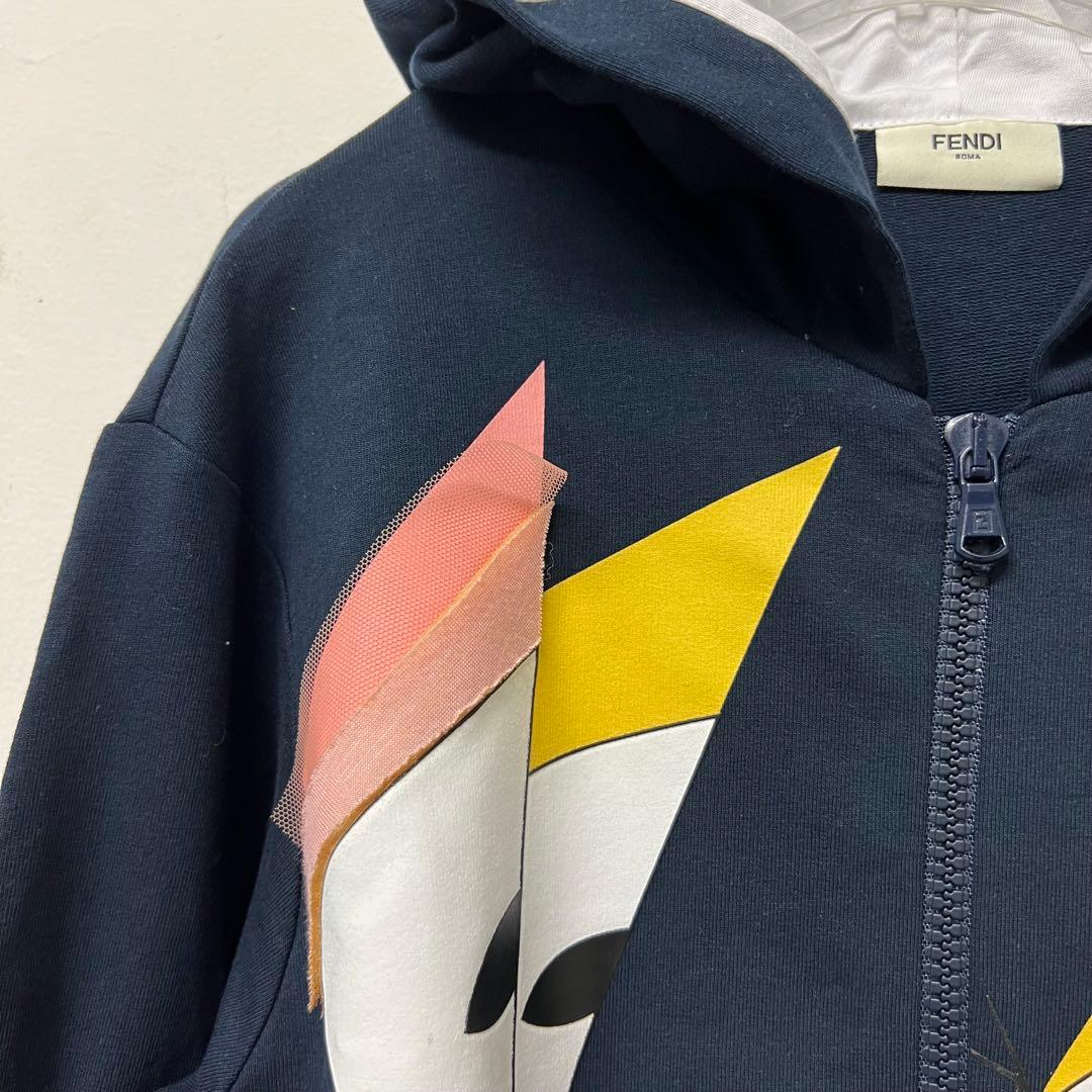 新品 高級ブランド FANDI フェンディ 子供服 モンスター パーカー 10A