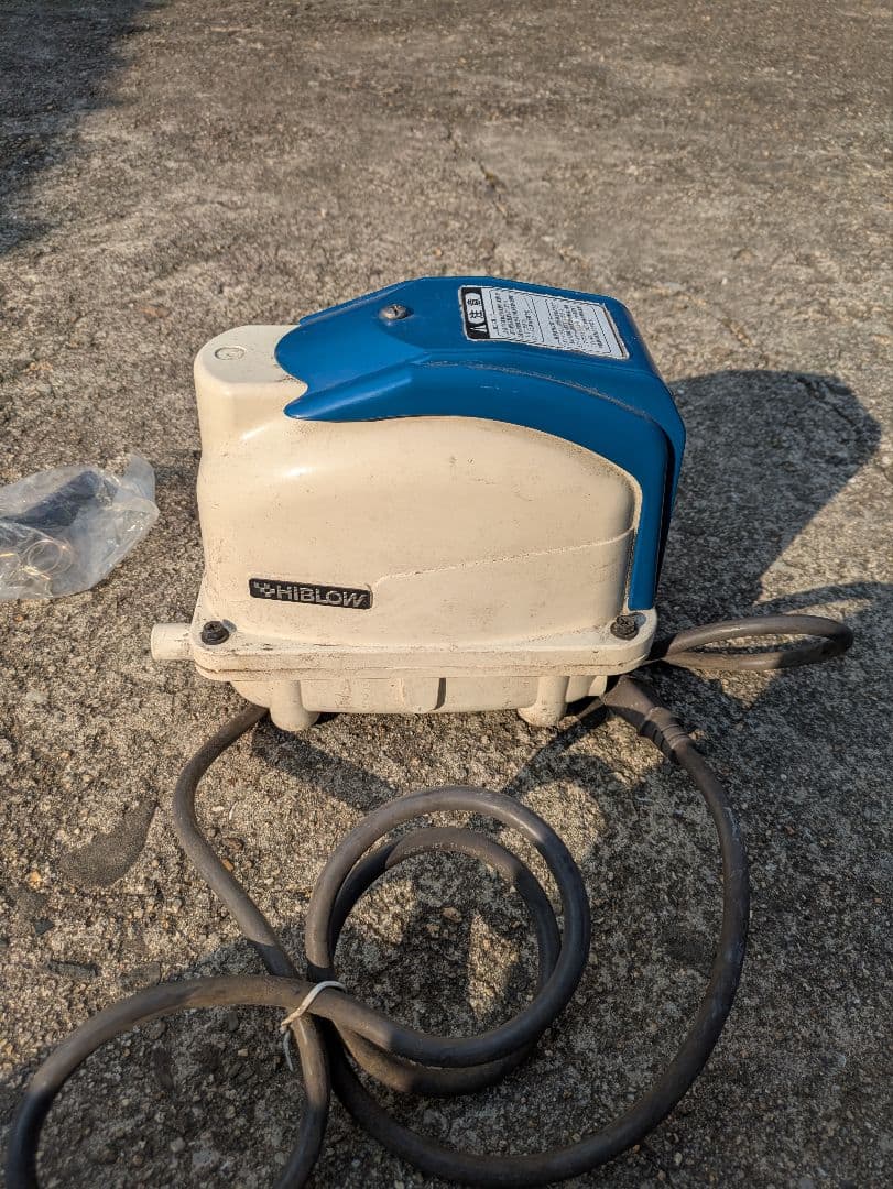 動作品　 エアーポンプ テクノ高槻 XP-80 風量80L/min