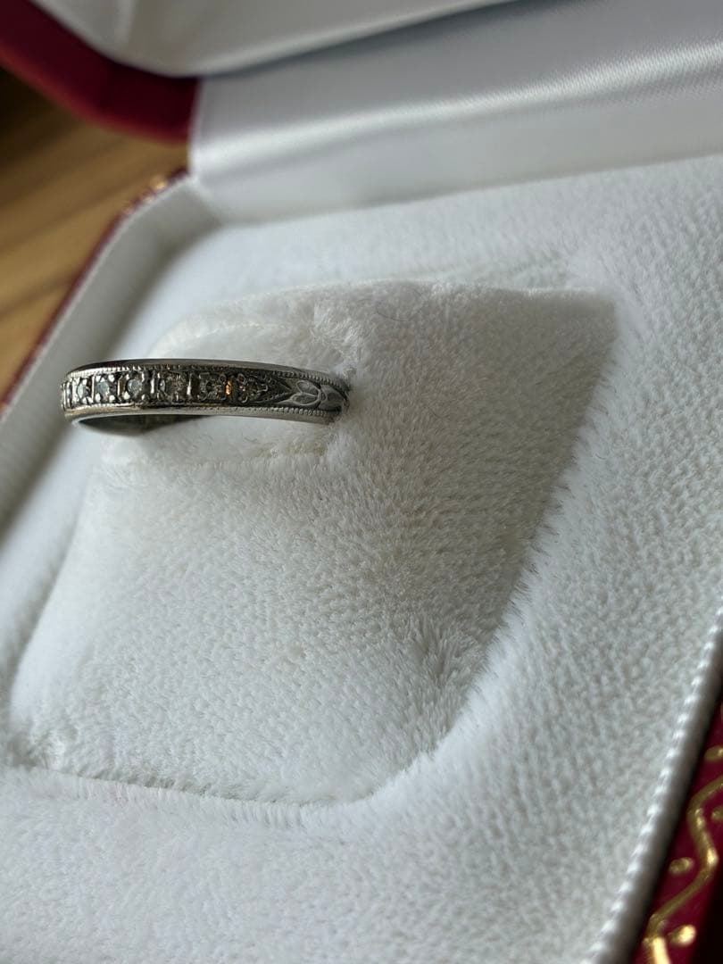 【訳あり】プラチナダイヤモンドリング　指輪