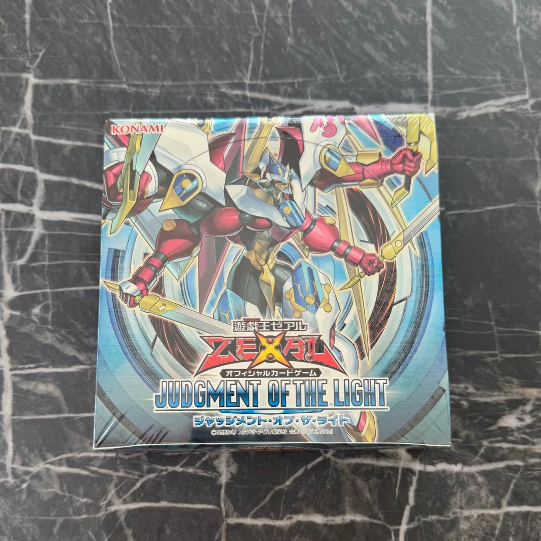 CG1391 遊戯王ゼアル ジャッジメント・オブ・ザ・ライト　1BOX