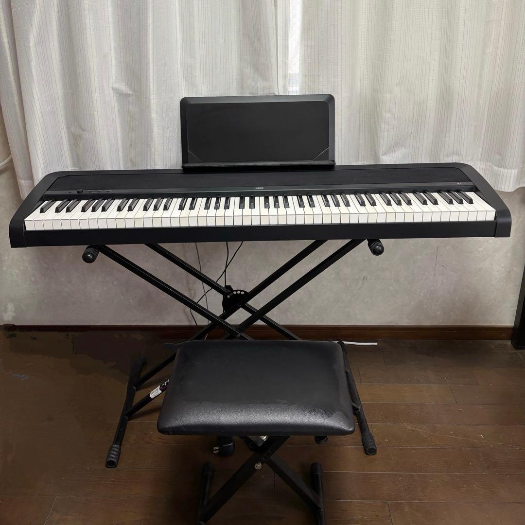 年始年始限定！！KORG B1 電子ピアノ 88鍵 認知症予防/お子様練習に◎