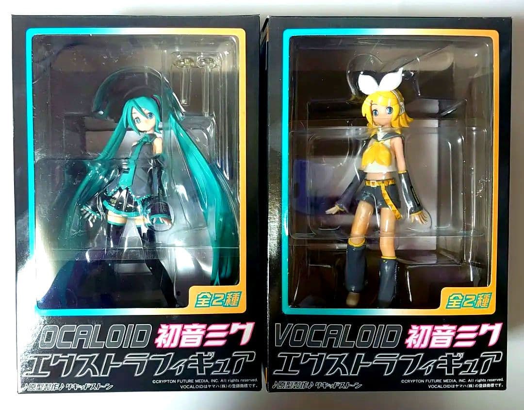 ★未開封★VOCALOID 初音ミク エクストラフィギュア(初期版)全2種セット