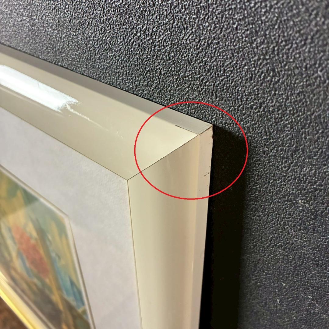 美品 笹倉鉄平「軽井沢の窓辺」シルクスクリーン 額縁入 人気作家 光の情景画家