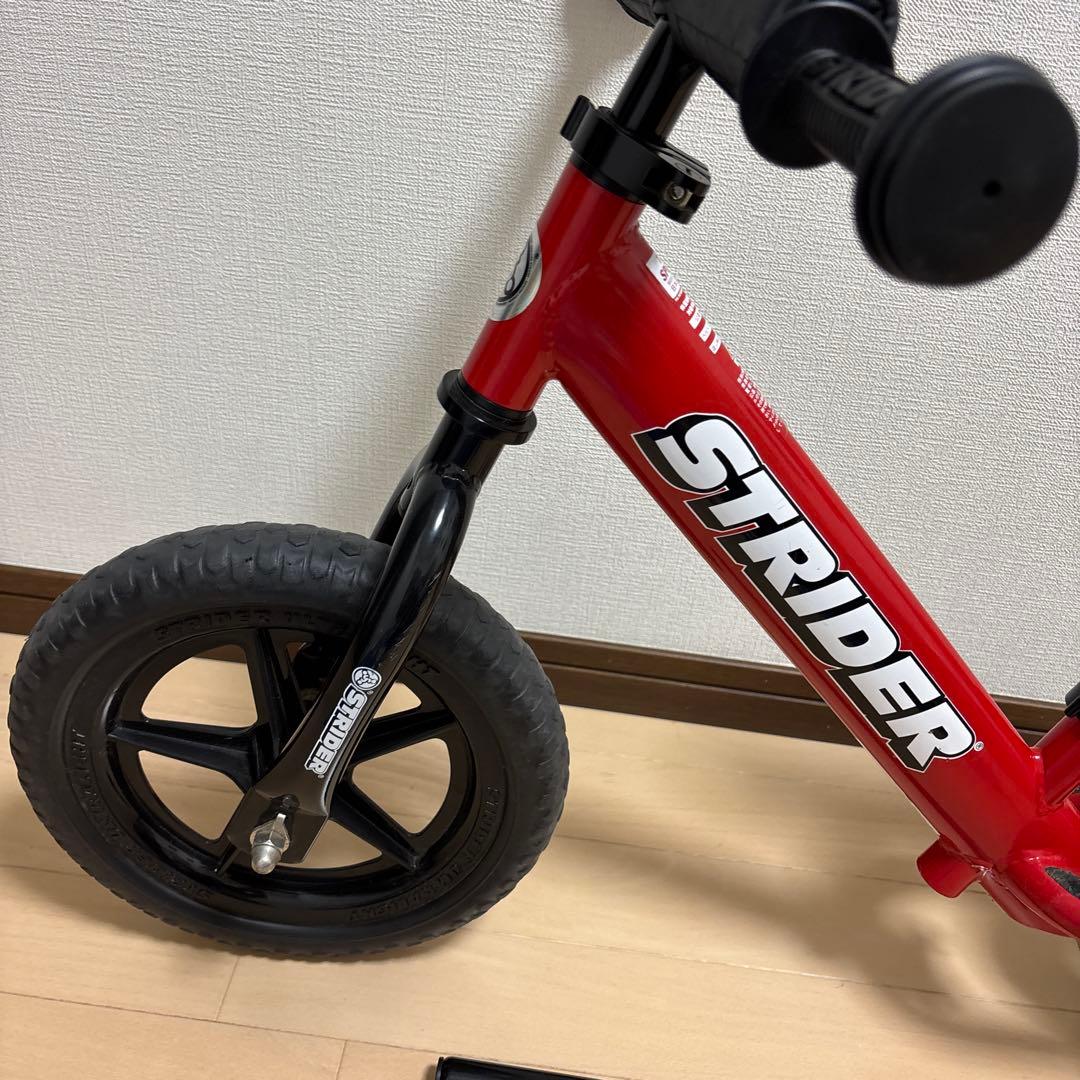 STRIDER 12 SPORT バランスバイク レッド