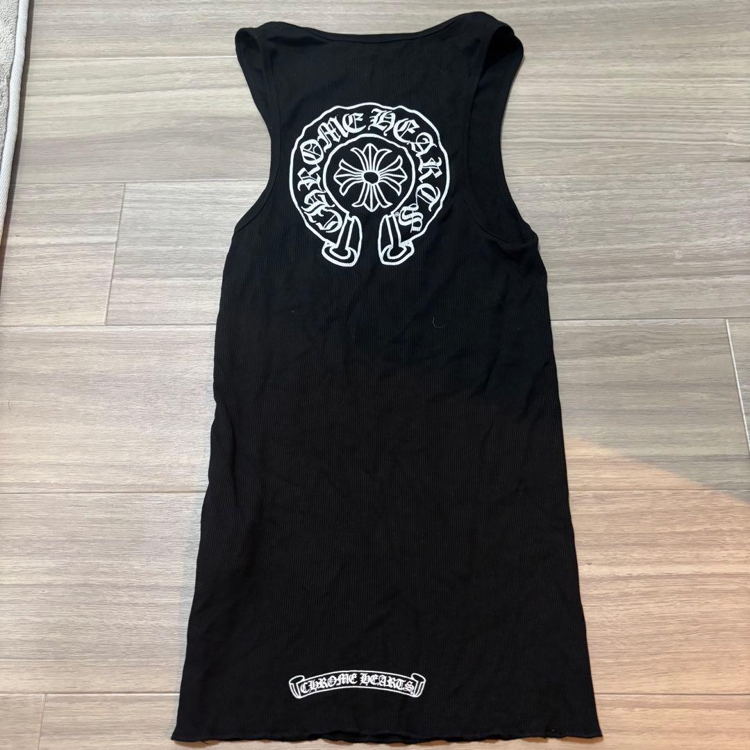 ね*ぎ様 クロムハーツ ブラック タンクトップ