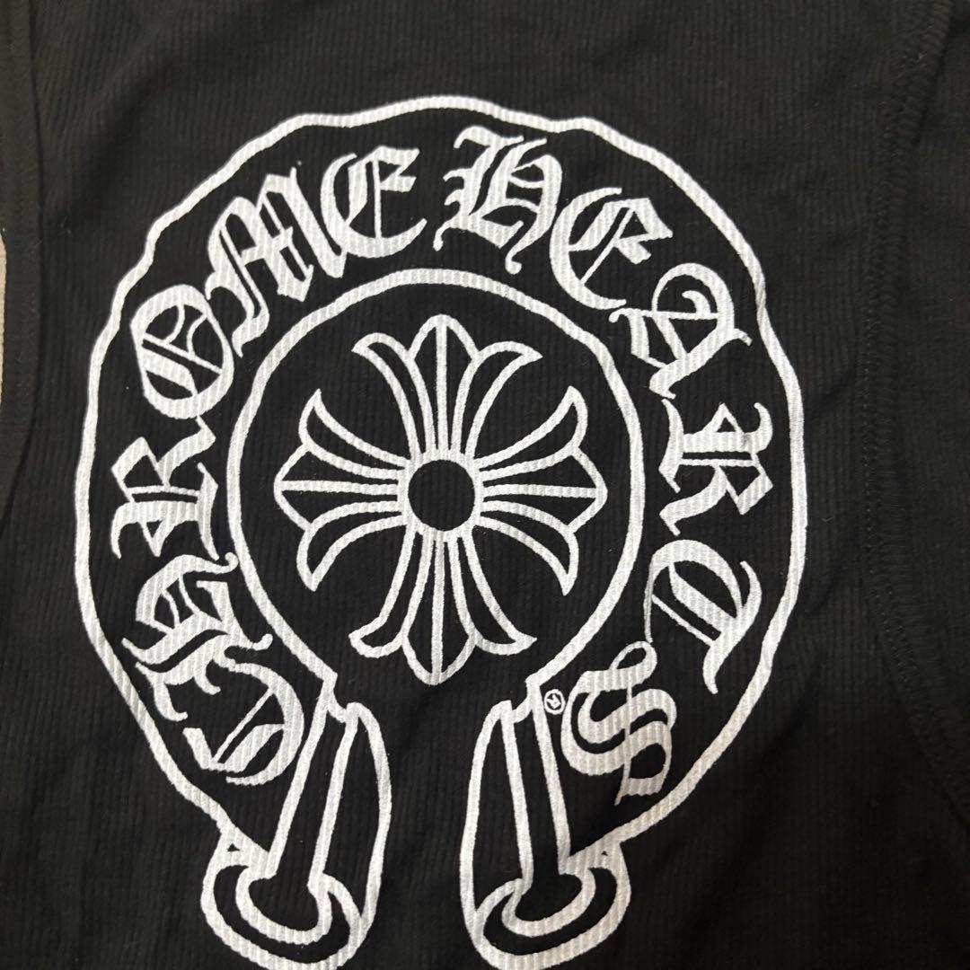 ね*ぎ様 クロムハーツ ブラック タンクトップ