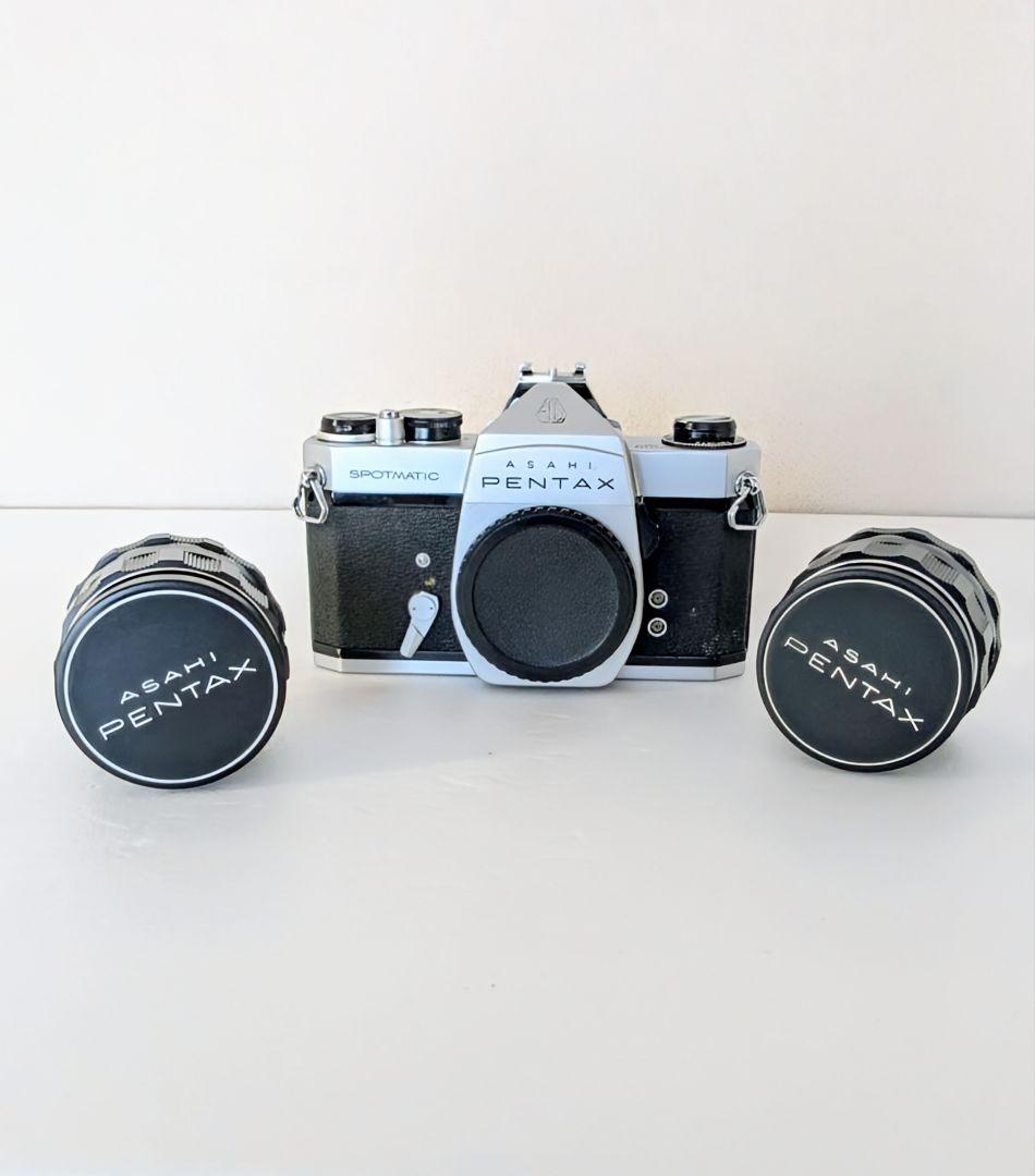 オールドレンズ 2本付 人気モデル アサヒペンタックス SP 一眼レフ