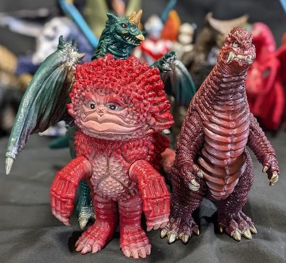 ウルトラマンパワード＆登場怪獣・宇宙人（バンダイ）ソフビコンプ18体セット