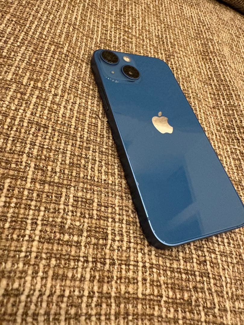 美品 iPhone 13 mini ブルー SIMフリー