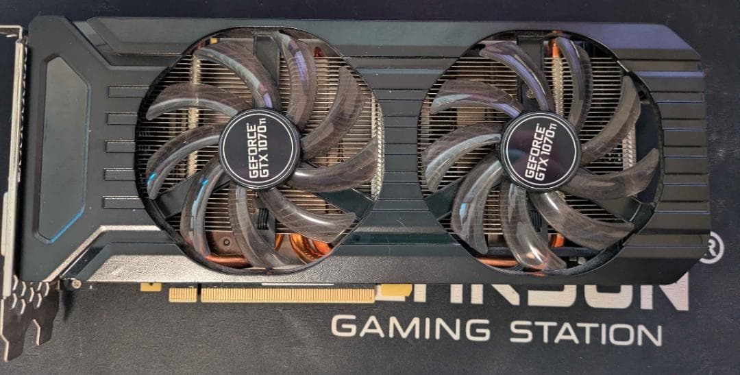 グラフィックボード・グラボ・ビデオカード Palit GTX1070Ti 8GB DUAL