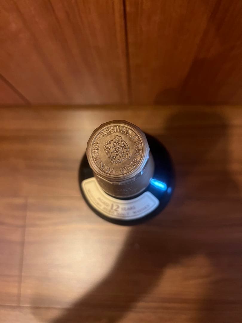 [未開栓] サントリー　ピュアモルトウイスキー　山崎12年　　750ml 木箱付